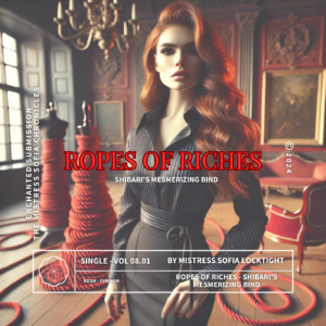 Album Cover - WorshipSofia.com - Ropes of Riches - Shibari's Mesmerizing Bind